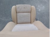 Replacement front right seat for Volkswagen Passat Variant (3B6) 2.5 V6 TDI OEM IAM reference 4869611 BEIGE LEATHER 5 P