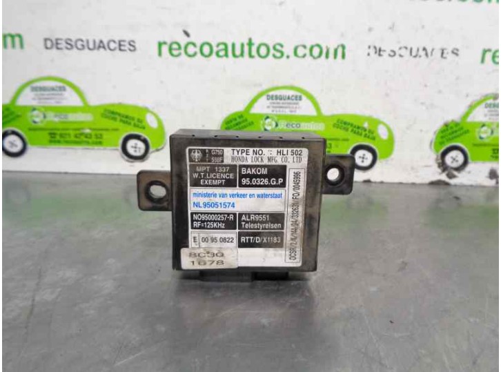 Recambio de modulo electronico para honda cr-v (rd1/3) básico (rd1) referencia OEM IAM 39730SX0G01  