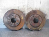 Replacement front brake disc for Nissan X-Trail (T30) 2.2 DCi diesel CAT OEM IAM reference 402063Y502 
