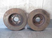 Replacement front brake disc for Nissan X-Trail (T30) 2.2 dCi diesel CAT OEM IAM reference 402063Y502 