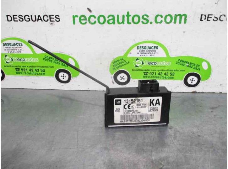 Recambio de sensor presion para opel signum 2.2 16v dti cat (y 22 dtr / l50) referencia OEM IAM 13152151 