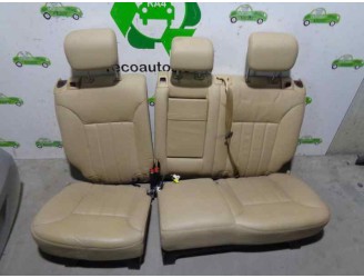 Recambio de asientos traseros para mercedes-benz clase m (w164) ml 300 cdi be (164.120) referencia OEM IAM  CUERO BEIGE 5 PUERTA