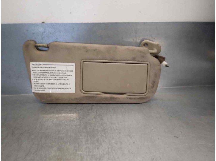 Recambio de parasol derecho para hyundai santa fe (sm) 2.0 crdi cat referencia OEM IAM 8520226700YH 