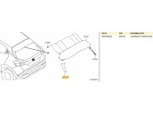 Recambio de molduras traseras para nissan juke (f16_) dig-t 117 referencia OEM IAM 860336PA0A 860336PA0A 