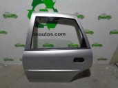 Recambio de puerta trasera izquierda para opel vectra b berlina 2.0 dti referencia OEM IAM 124025 GRIS 4 PUERTAS