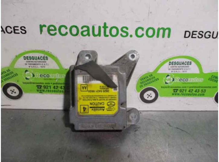 Recambio de centralita airbag para tata indigo marina 1.4 referencia OEM IAM 282054219920 602168800 