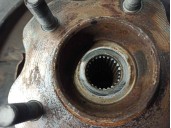 Recambio de mangueta trasera izquierda para nissan juke (f15) 1.6 16v referencia OEM IAM 43202EN11A 43202EN11A 