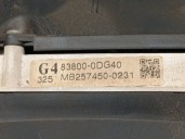 Recambio de cuadro instrumentos para toyota yaris (_p9_) 1.4 d-4d (nlp90_) referencia OEM IAM 838000DG40 838000DG40 MB2574500231