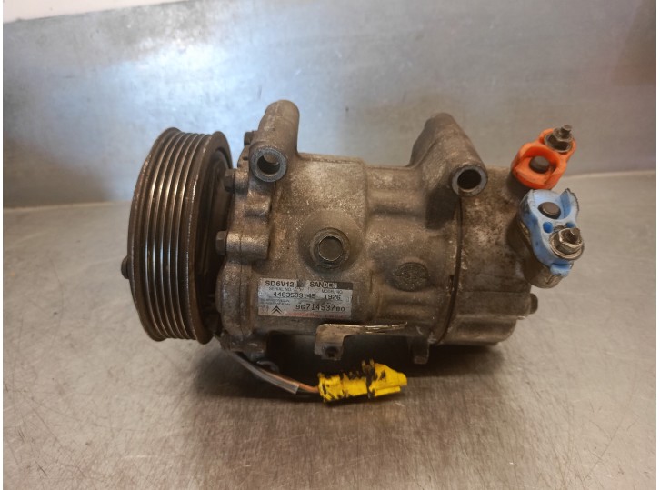Recambio de compresor aire acondicionado para peugeot 206+ 1.4 hdi referencia OEM IAM 9671453780 1926 SANDEN