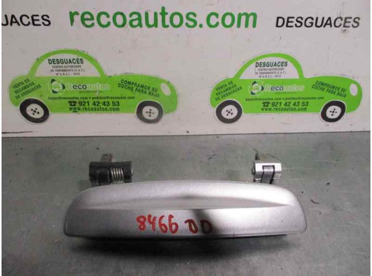 Replacement front right exterior door handle for Tata Indigo Marina 1.4 OEM IAM reference 267872300116N 