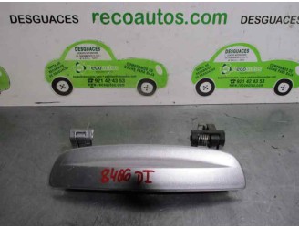 Replacement front left exterior door handle for Tata Indigo Marina 1.4 OEM IAM reference 267872300115 