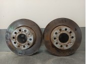 Recambio de disco freno trasero para skoda karoq (nu) 2.0 tdi referencia OEM IAM 5Q0615601D  