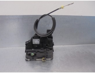 Replacement front left door lock for Fiat Punto (Evo) (199) 1.4 cat OEM IAM reference 51905686 6 PINS 5 DOORS