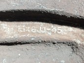 Recambio de llanta para kia carens 2.0 turbodiesel cat referencia OEM IAM K9965R66050 R1515X6JJ-45 