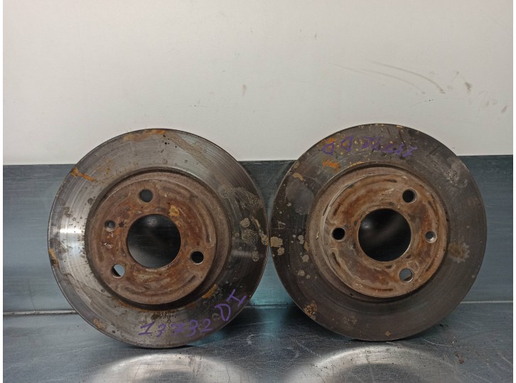 Recambio de disco freno delantero para citroën ax 1.4 diesel (k9a) referencia OEM IAM 