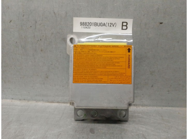 Recambio de centralita airbag para infiniti ex 30d referencia OEM IAM 988201BU0A  