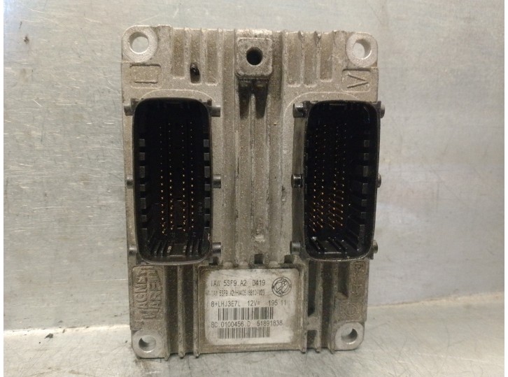 Replacement ECU for Fiat Punto (Evo) (199) 1.4 cat OEM IAM reference 51891838 51891838 