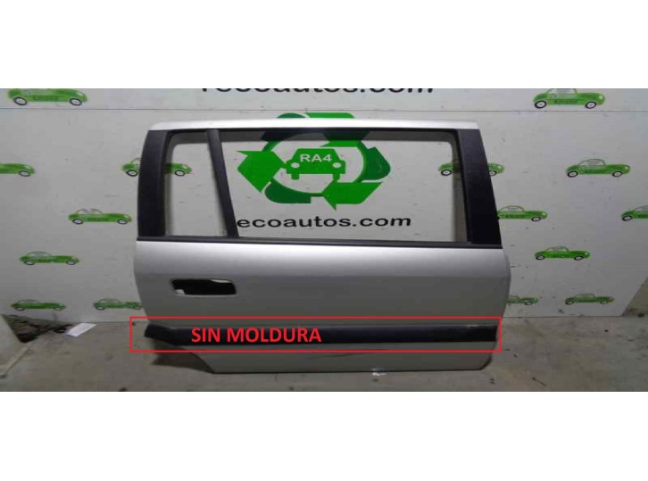 Recambio de puerta trasera derecha para opel zafira a elegance referencia OEM IAM 124587 GRIS 5 PUERTAS