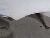 Recambio de aleta delantera izquierda para renault 19 1.9 68.5kw referencia OEM IAM  BLANCA 