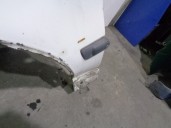 Recambio de aleta delantera izquierda para renault 19 1.9 68.5kw referencia OEM IAM BLANCA 