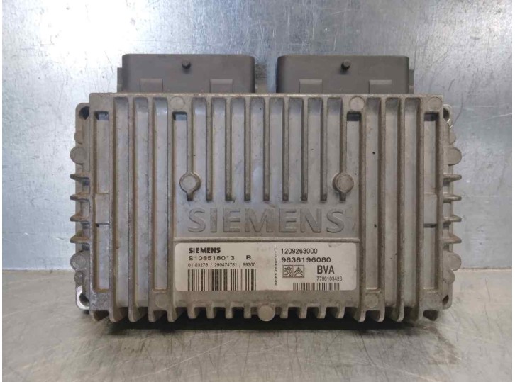 Recambio de centralita cambio automatico para citroën xsara berlina 1.6 referencia OEM IAM 9638196080 S108518013B SIEMENS