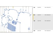 Recambio de tubos aire acondicionado para dacia sandero ii 1.0 12v cat referencia OEM IAM 924402791R 924402791R 