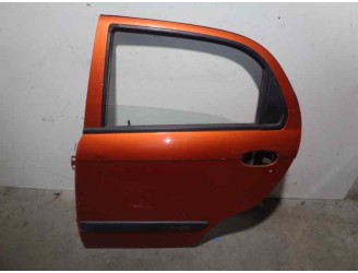 Recambio de puerta trasera izquierda para chevrolet matiz 1.0 cat referencia OEM IAM 96601252 NARANJA 5 PUERTAS