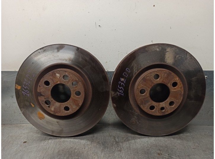 Recambio de disco freno delantero para fiat ulysse (179) 2.0 16v jtd cat referencia OEM IAM 9464222687  