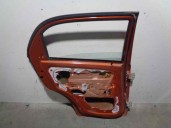 Recambio de puerta trasera izquierda para chevrolet matiz 1.0 cat referencia OEM IAM 96601252 NARANJA 5 PUERTAS