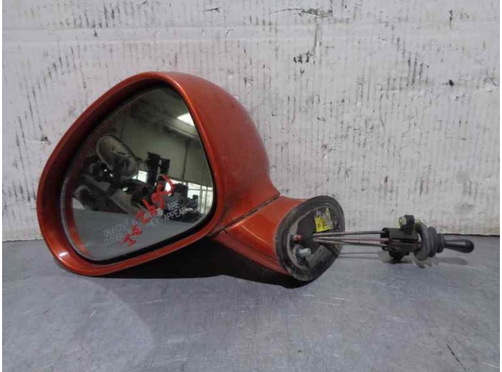 Replacement left wing mirror for Chevrolet Matiz 1.0 CAT OEM IAM reference 96600411 MANUAL 