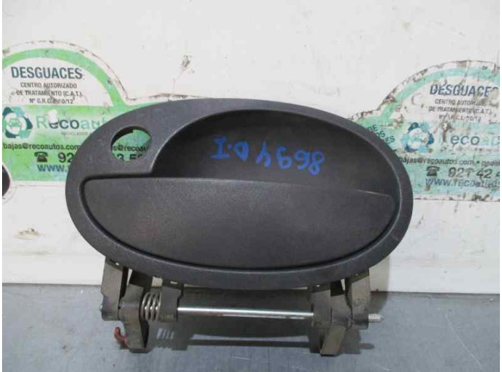 Recambio de maneta exterior delantera izquierda para opel combo (corsa c) 1.3 16v cdti referencia OEM IAM 22175 