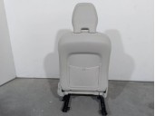 Replacement front left seat for Volvo XC60 OEM IAM reference 32367558 BEIGE LEATHER WITH WHITE STITCHING 5 DOORS