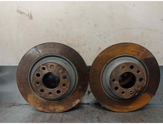 Recambio de disco freno trasero para jeep compass (mp, m6, mv, m7) 1.3 referencia OEM IAM 