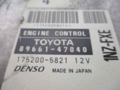 Recambio de modulo electronico para toyota prius (nhw11) 1.5 16v cat referencia OEM IAM 8966147040 1752005821 DENSO