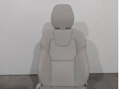 Replacement front right seat for Volvo XC60 OEM IAM reference 32367558 BEIGE LEATHER WITH WHITE STITCHING 5 DOORS