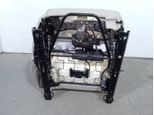 Replacement front right seat for Volvo XC60 OEM IAM reference 32367558 BEIGE LEATHER WITH WHITE STITCHING 5 DOORS