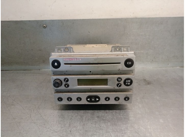 Recambio de sistema audio / radio cd para ford fiesta (cbk) 1.6 tdci cat referencia OEM IAM 4S6118C815A 1363454 