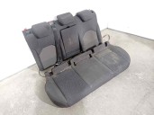 Recambio de asientos traseros para seat leon st (5f8) 2.0 tdi referencia OEM IAM 4737461 CUERO Y TELA GRIS 5 PUERTAS