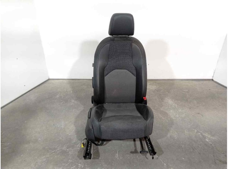 Recambio de asiento delantero derecho para seat leon st (5f8) 2.0 tdi referencia OEM IAM 4737482 CUERO Y TELA GRIS 5 PUERTAS