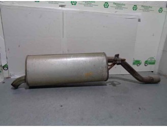 Recambio de tubo escape trasero para opel corsa d 1.3 16v cdti referencia OEM IAM 55702049 