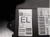 Recambio de centralita cierre para opel vectra c berlina 1.9 cdti referencia OEM IAM 13170178 5WK46005 SIEMENS