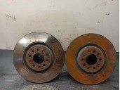 Recambio de disco freno delantero para jeep compass (mp, m6, mv, m7) 1.3 referencia OEM IAM 
