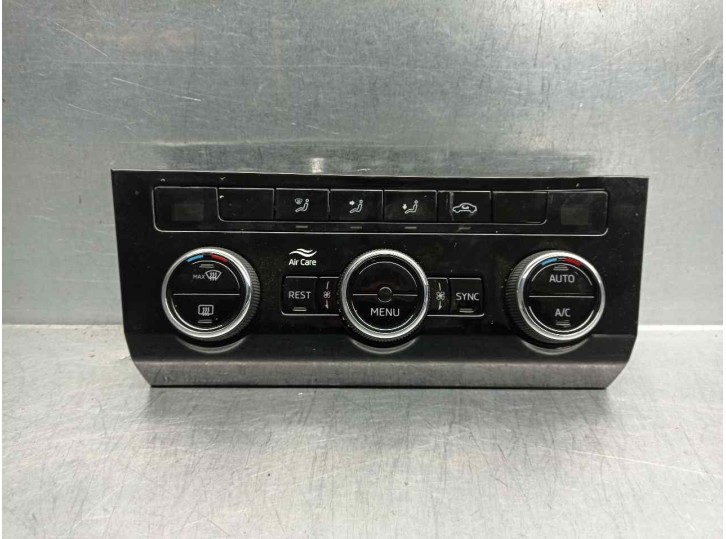 Recambio de mando climatizador para skoda superb combi (3v5) 2.0 tdi referencia OEM IAM 3V0907044FJ  