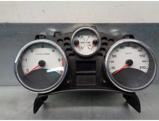 Recambio de cuadro instrumentos para peugeot 207 16v hdi referencia OEM IAM 9666749180 