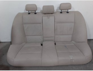 Recambio de asientos traseros para bmw serie 3 berlina (e90) 2.0 turbodiesel cat referencia OEM IAM 52300399090 CUERO BEIGE 4 PU