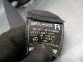 Replacement rear right seat belt for Kia Carens ( ) 1.7 CRDi CAT OEM IAM reference 89820A4000DCM 89820A4000 4 PU