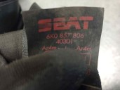 Recambio de cinturon seguridad delantero derecho para seat ibiza (6k) 1.4 referencia OEM IAM 6K0857806 3 PUERTAS