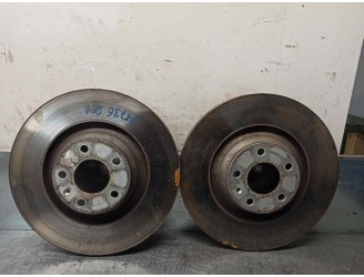 Recambio de disco freno delantero para audi a6 allroad quattro (4fh) 3.0 v6 24v tdi referencia OEM IAM 