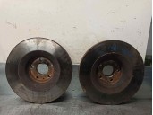 Replacement front brake disc for Audi A6 Allroad Quattro (4FH) 3.0 V6 24V TDI OEM IAM reference 