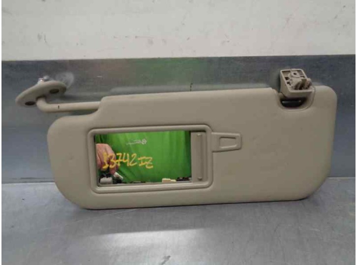 Replacement left sun visor for Kia Carens ( ) 1.7 CRDi CAT OEM IAM reference 928913S000DCM 